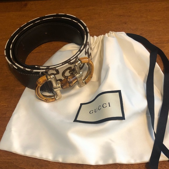 Gucci Accessories - Gucci belt with dustbag size 85 small